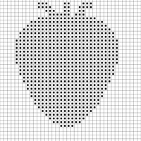 Strawberry Coaster Cutout