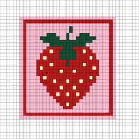 Strawberry Square Coaster