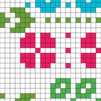 Leaves and flowers 1