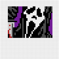 Ghostface Mug Rug