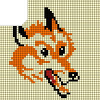 knit fox jumper 2XL