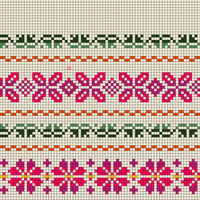Copy of fair isle flowers