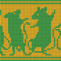 Green and yellow