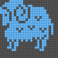 Sheep motif by Scarlett