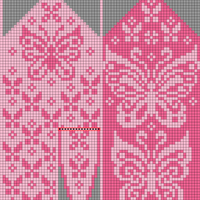 Copy of Fairy mittens right hand