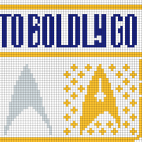 Copy of Slightly Different Star Trek Sock