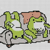 Funny frogs watching TV - Just you and me Toads cartoon style.jpg by findingisla