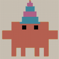 Clawd birthday hat