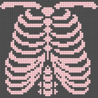 Pink Bones/Black Sweater