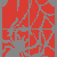 Halloweenies throw blanket panel 2 spider
