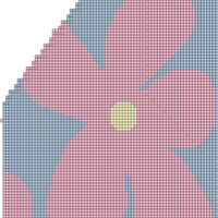 Copy of Back of flower cardigan