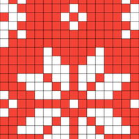 Snowflake hat