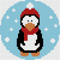 Copy of penguin-in-snow