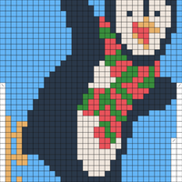 Copy of Penguin Stocking1