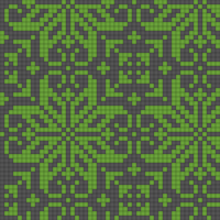 quilt square green