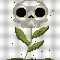 Skull flower