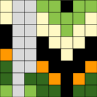 mossy lopapeysa yoke