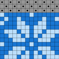 3-6 month snowflake- 1 set