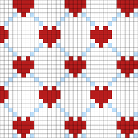 Copy of Hearts in Blue