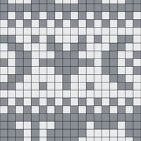 Chart 2 (upside down) for: Halloween Fair Isle Scarf - by Siouxsiestitches.com