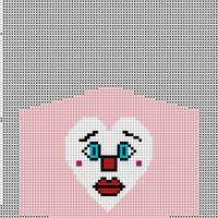 head for clown