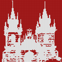 Church of Our Lady Before Tyn Warm Rustic - Free Cross-Stitch Pattern.jpg