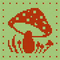 Mushroom Rug