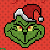 Grinch Dishcloth