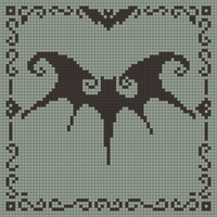 Copy of bat tapestry