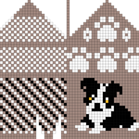 hvalp border collie votter 8 - 10 år høyre by Wenche Haugen