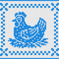 Copy of Filet Crochet Chicken