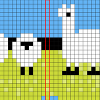 Bosseta ovelles i llama