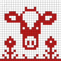 Cow for sweater