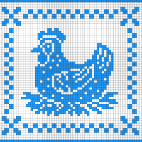 Copy of Filet Crochet Chicken