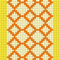 Gold Diamond Pattern
