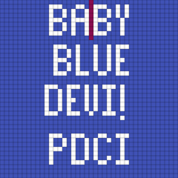 Baby blue devil