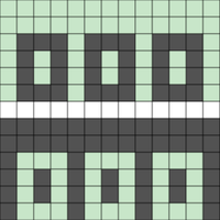 Binary scarf thingy by Anaeko