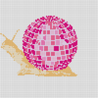Disco Snail by Danielle Sphikas