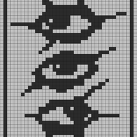 3 Stacked Punk Eyes