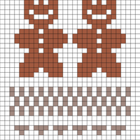 Gingerbread blanket repeat 