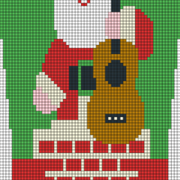 Copy of Santa with Guitar