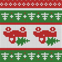 Warren -christmas stocking pattern
