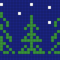 Starry Pines