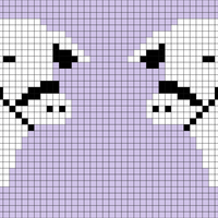 Black/Lavender Holstein Cow