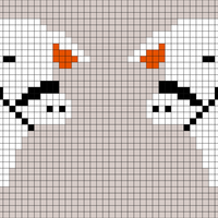 Orange/Cream Holstein Cow