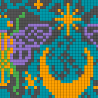 Goldkäfer motif 