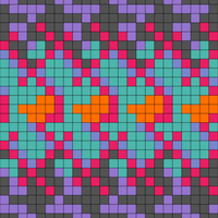 small border motif