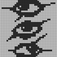 3 Stacked Punk Eyes