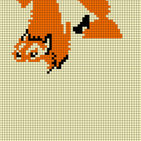 Wolf Cardigan Modified Chart- Back